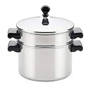 【中古】【輸入品・未使用】Farberware Classic Stainless Steel 3-Quart Covered Stack 'n' Steam ...