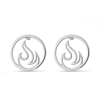 【中古】【輸入品・未使用】Boma Jewelry スターリングシルバー ファイヤーエレメント サークル スタッドピアス 【中古】【輸入品・未使用】Boma Jewelry スターリングシルバー ファイヤーエレメント サークル スタッドピアス
