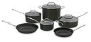 【中古】【輸入品・未使用】Cuisinart シェフズクラシック ノンスティック ハードアルマイト加工 調理器具10点セット