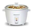 【中古】【輸入品・未使用】Elite Cuisine ERC-003 Maxi-Matic 6 Cup Rice Cooker with Glass Lid%カ...