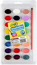 【中古】【輸入品・未使用】Crayola Washable Watercolors-24 colors (並行輸入品)