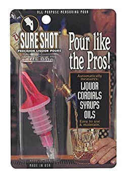 Sure Shot 3-Ball Measured Liquor Pourer in Assorted Colors by Sure Shot