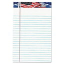 【中古】【輸入品 未使用】American Pride Writing Pad カンマ Jr. Legal Rule カンマ 5 x 8 カンマ White カンマ 12 50-Sheet Pads/Pack (並行輸入品)