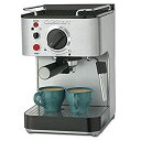 【中古】【輸入品・未使用】Cuisinart EM-100NP1 1.66クオート ステンレススチール エスプレッソメーカー 長さ12.5インチ x 幅8.2インチ x 高さ11インチ シルバー