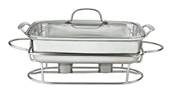 楽天ムジカ＆フェリーチェ楽天市場店【中古】【輸入品・未使用】Cuisinart 7bsr-28ステンレス11インチラウンドBuffetサーバ、さまざまなスタイル、サイズ 12-Inch シルバー B000NBVU0K [並行輸入品]