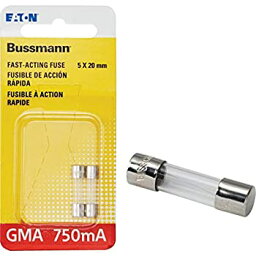 【中古】【輸入品・未使用】BussmannBP/GMA-750MAGMA Glass Electronic Fuse-ELECTRONIC GLASS FUSE (並行輸入品)