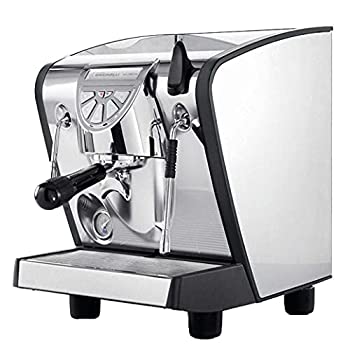 【中古】【輸入品・未使用】Nuova Simonelli Musica ステンレススチール ポアオーバー エスプレッソマシン ブラック裏地