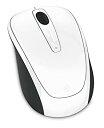 【中古】【輸入品 未使用】Microsoft Wireless Mobile Mouse 3500 Limited Edition - White Gloss