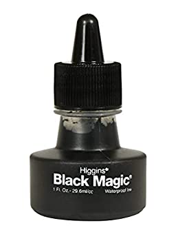【中古】【輸入品 未使用】Higgins Magic Ink 1oz-Black (並行輸入品)