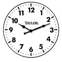 【中古】【輸入品・未使用】Taylor Precision166Vintage Collection Patio Clock-12%ダブルクォーテ% POOL/...