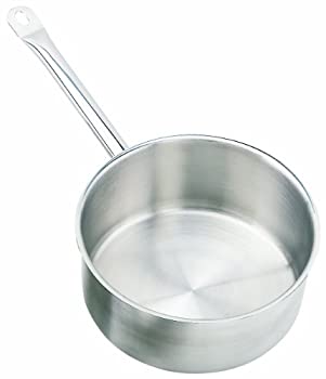 Crestware 7.625-Quart Stainless Steel Saute Pan with Pan Cover by Crestware 