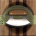 【中古】【輸入品 未使用】8 Block with Deep Dish Chopping Bowl and Alaskan Birch Handled Ulu by The ULU Factory