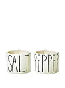【中古】【輸入品・未使用】Salt and Pepper Cellars by Rae Dunn