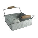 【中古】【輸入品・未使用】Oasis Napkin Holder%カンマ% Galvanized by Artland(3)