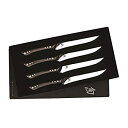 【中古】【輸入品・未使用】Shun DMS0430 Shima 4-Piece Steak Knife Set