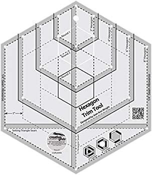 【中古】【輸入品・未使用】Hexagon Trim Tool%カンマ% Quilting Template - Creative Grids USA by Creative Grids(3)