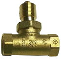 【中古】【輸入品・未使用】Dante Products 1/2- inch%カンマ% Straight%カンマ% Quarter-Turn Ball Valve...