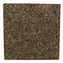 【中古】【輸入品・未使用】12X12 Dark Cork Squares 4 Pk(3)