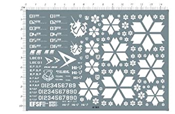 【中古】【輸入品・未使用】HG hi-v hi-nu hi-new クレハ?トウカ EFSF 数字 デカール水転写式 並行輸入品 