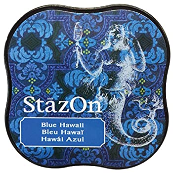 šۡ͢ʡ̤ѡStazOn Midi Ink Pad-Blue Hawaii (¹͢)