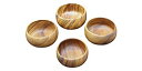 【中古】【輸入品・未使用】Pacific Merchants Trading Acaciaware 6- by 3-Inch Acacia Wood Round...