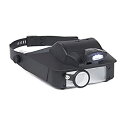 【中古】【輸入品・未使用】Carson LumiVisor LEDライト付きヘッドバンド拡大鏡バイザー(3)