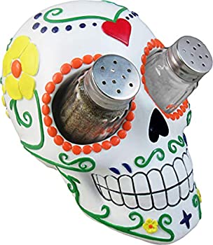 yÁzyAiEgpzSugar 'N Spice Sugar Skull Salt and Pepper Shaker Set By DWK by DWK