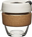 【中古】【輸入品 未使用】KeepCup Brew Glass Reusable Coffee Cup カンマ 8 oz/Small カンマ Filter by KeepCup 並行輸入品