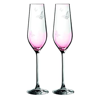 【中古】【輸入品・未使用】Royal Albert Miranda Kerr Flute (Set of 2)%カンマ% 7.8 oz%カンマ% Pink by Royal Albert