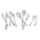 【中古】【輸入品・未使用】Nambe Bend ステンレススチール 45点 食器セット 8人用