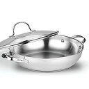 【中古】【輸入品・未使用】料理 標準 02502 クラシック 毎日 シェフ 炒め フライパン 、 12 インチ/30 cm 、 シルバー