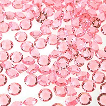 【中古】【輸入品・未使用】Firefly Imports FPF0750217PK 300 Piece Small Diamonds Gemstone Table Confetti%カンマ% 3/8%ダブルクォーテ%%カンマ% Pink [並行輸入品]