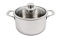 【中古】【輸入品・未使用】スイスダイヤモンドプレミアムClad Dutch Oven w / Lid???6.3?QT。( 9.5?%ダブルクォーテ%、シルバー