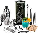【中古】【輸入品・未使用】Eliteバーテンダーキット: 12-piece Barware Set for an Awesome Drink Mixing Ex...