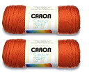 【中古】【輸入品・未使用】大量購入:Caron Simply Soft 糸 無地(2パック) 2-Pack 9702(3)