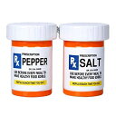 【中古】【輸入品・未使用】RX Pharmacy Presciption Bottles Ceramic Magnetic Salt and Pepper Sh...