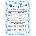 ॸե꡼ŷԾŹ㤨֡šۡ͢ʡ̤ѡWho Knows Mommy Best - Blue Boy Baby Shower Game Cards (20 CountפβǤʤ23,876ߤˤʤޤ