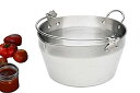 【中古】【輸入品・未使用】自家製ジャムポット ステンレススチール マズリンパン ゼリー&スープ用 缶詰ツール (4.5リットル - 4クォート)(3)