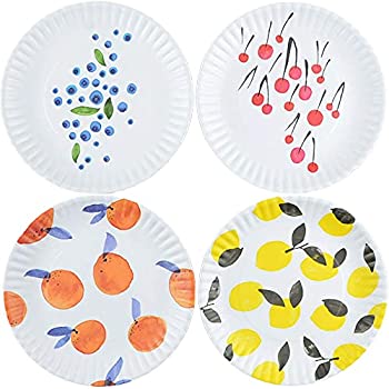 šۡ͢ʡ̤ѡFruit Plates Designed by Misha Zadeh - 23cm Melamine