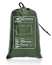 DDタープ DD Tarp S 2.8mx1.5m 軽量ながらタフなソロタープ 耐水性3000 (Olive green) 