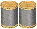 【中古】【輸入品・未使用】Gutermann 25049 天然コットン糸 無地 876ヤード 2 Pack 800C 6206