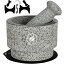 【中古】【輸入品・未使用】Granite Mortar's。 5.5 inch グレー