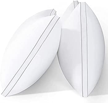 【中古】【輸入品・未使用】viewstar (ビュースター) 睡眠用 枕 ベッド枕 2点パック ダウン 代替品 低アレルギー性 横向き寝用 うつ伏せ寝用 柔らか サポート力抜群 マチ付