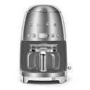 楽天ムジカ＆フェリーチェ楽天市場店【中古】【輸入品・未使用】Smeg コヒーメーカー Retro Style 10 Cup Programmable Coffee Maker Machine Stainless Steel [並行輸入品]