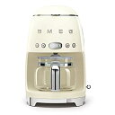 楽天ムジカ＆フェリーチェ楽天市場店【中古】【輸入品・未使用】Smeg コヒーメーカー Retro Style 10 Cup Programmable Coffee Maker Machine Cream [並行輸入品]