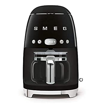 【中古】【輸入品・未使用】Smeg コヒーメーカー Retro Style 10 Cup Programmable Coffee Maker Machine Black [並行輸入品]