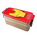 【中古】【輸入品・未使用】Lilfant Marvels マーベル アイアンマン キャラクター コンパクト 箸&お弁当箱2個、男子、女子、子供、大人用 [並行輸...