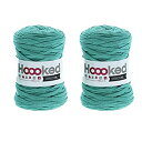 【中古】【輸入品 未使用】Hoooked Ribbon XL 糸 (2パック) - Happy Mint (RXL SP7)