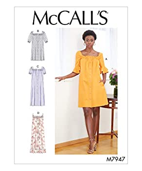 šۡ͢ʡ̤ѡMcCall's Patterns McCall's M7947Z ǥ ɨ 롼եåȥɥ쥹 16-22 ˥ѥ ۥ磻