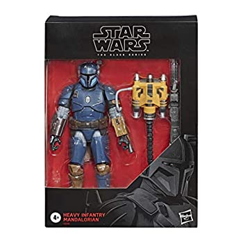 楽天ムジカ＆フェリーチェ楽天市場店【中古】【輸入品・未使用】STAR WARS ブラックシリーズ ヘビーインファントリーマンダロリアンのおもちゃ 6インチ マンダロリアン コレクター向け デラックスアクションフ